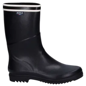 Aigle Chanteboot Stripes Rubber Women's Mid-High Wellington Boots