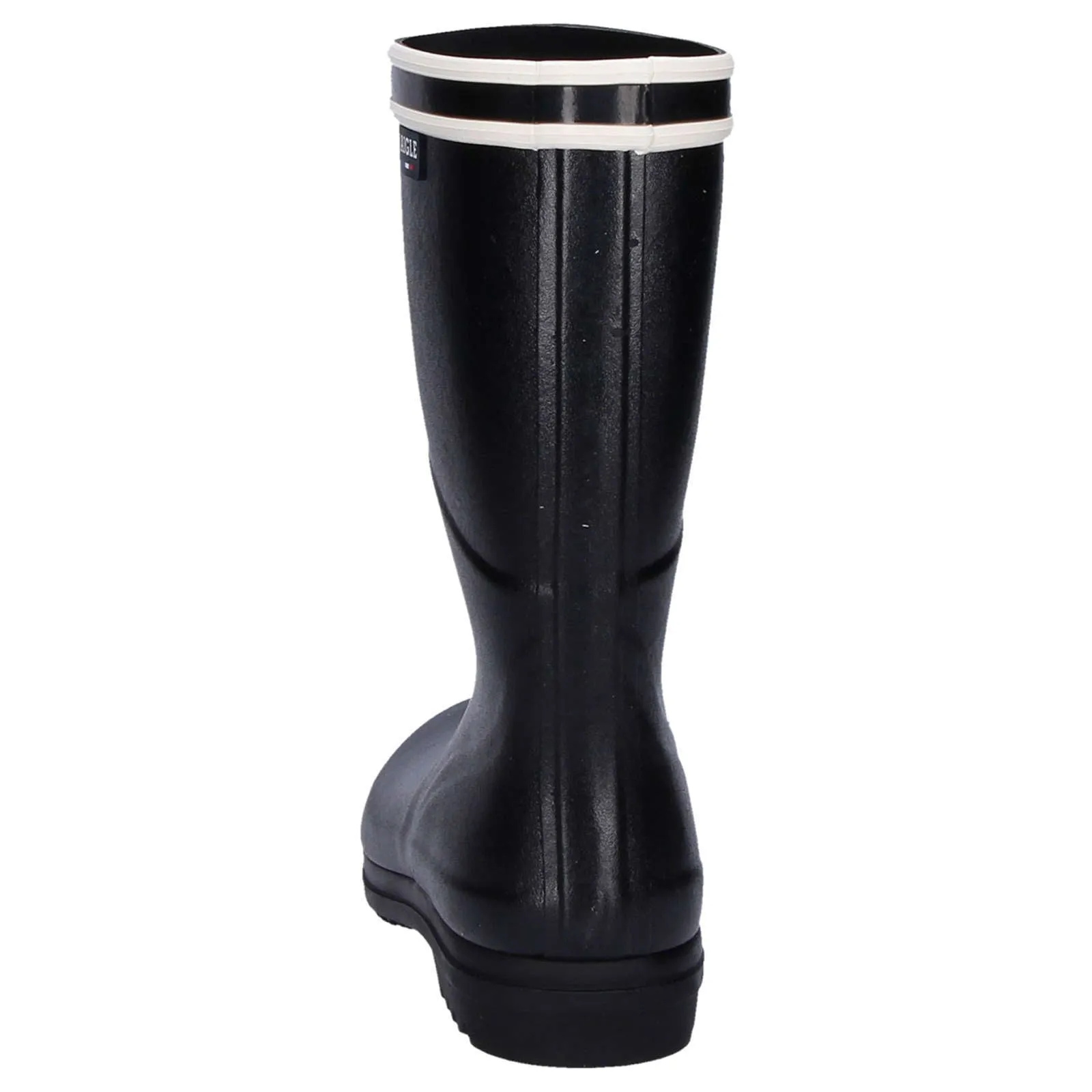 Aigle Chanteboot Stripes Rubber Women's Mid-High Wellington Boots