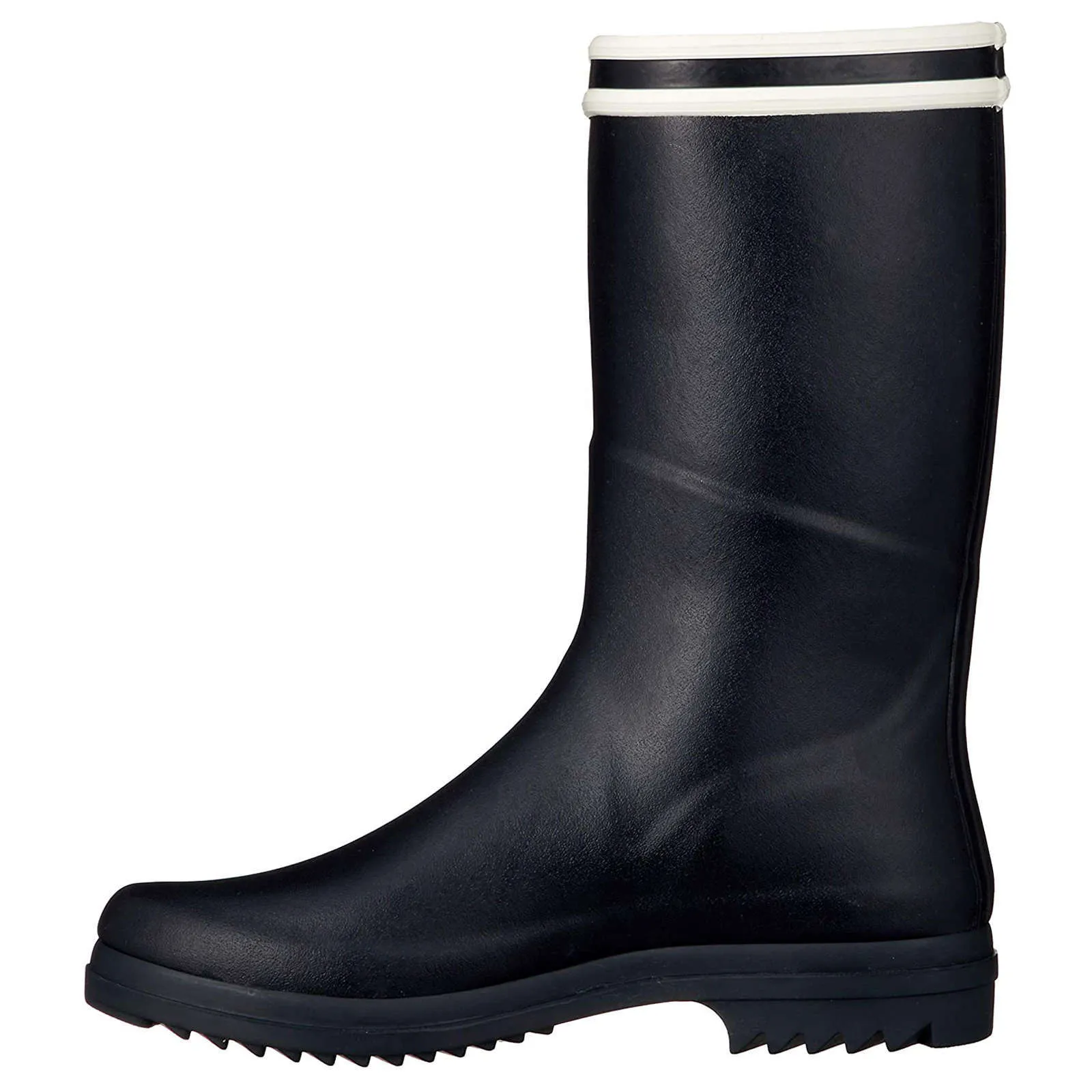 Aigle Chanteboot Stripes Rubber Women's Mid-High Wellington Boots