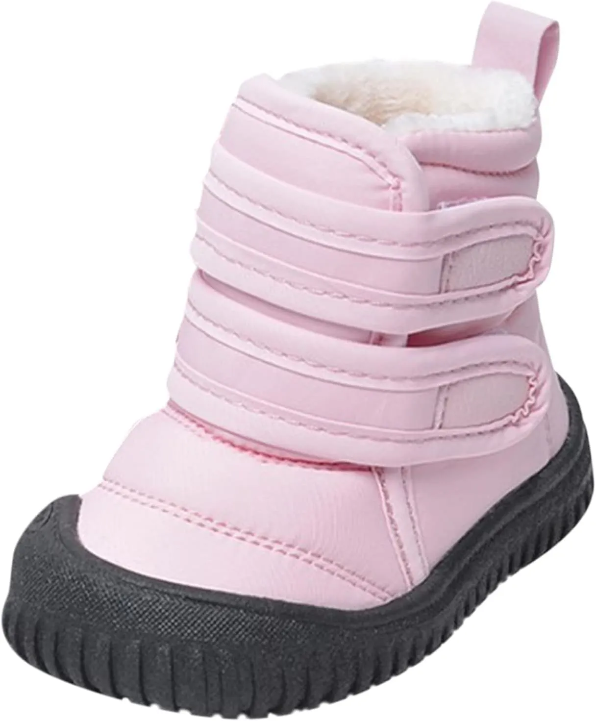 Ankle Snow Boots for Toddler Boys Girls Warm  Lined Winter Waterroof Non Slip Outdoor Cold Girls Wolf Boots