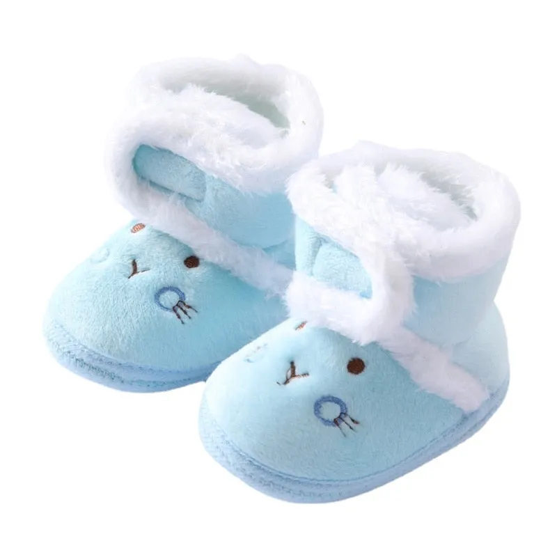 Anti-slip, Warm Baby Crib Shoes, First Walkers