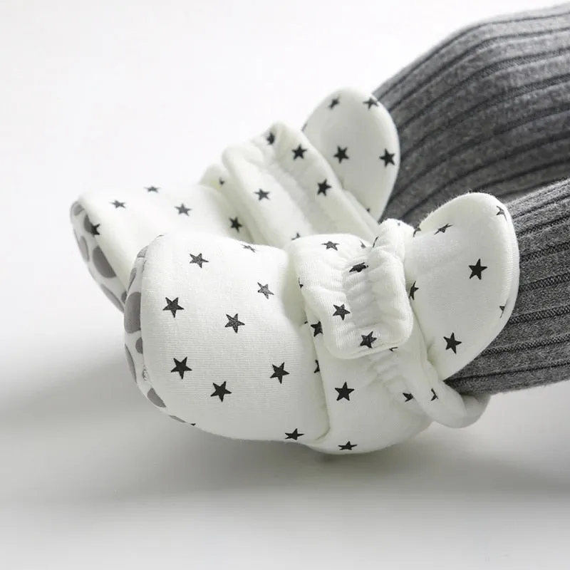 Anti-slip, Warm Baby Crib Shoes, First Walkers