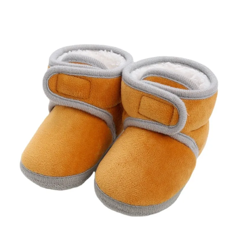 Anti-slip, Warm Baby Crib Shoes, First Walkers