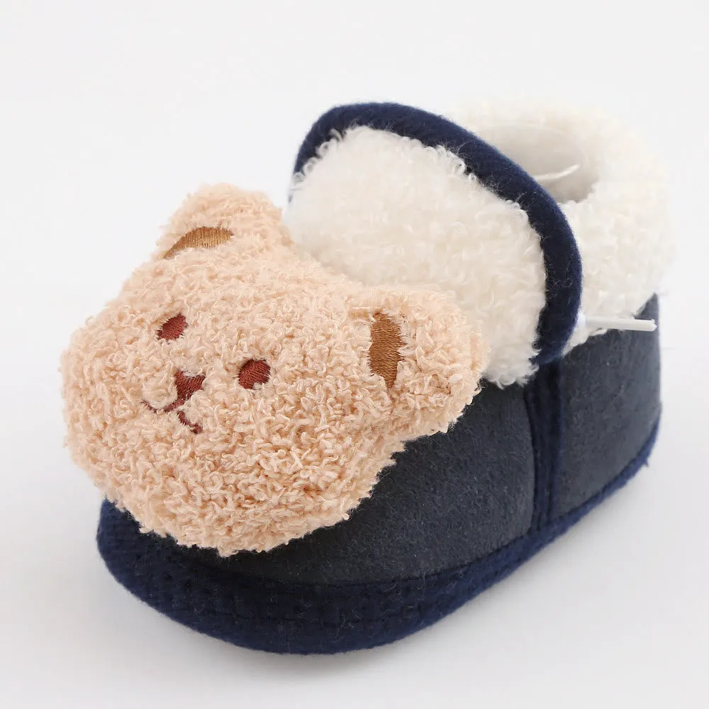 Baby 3D Bear Cute Snow Boots