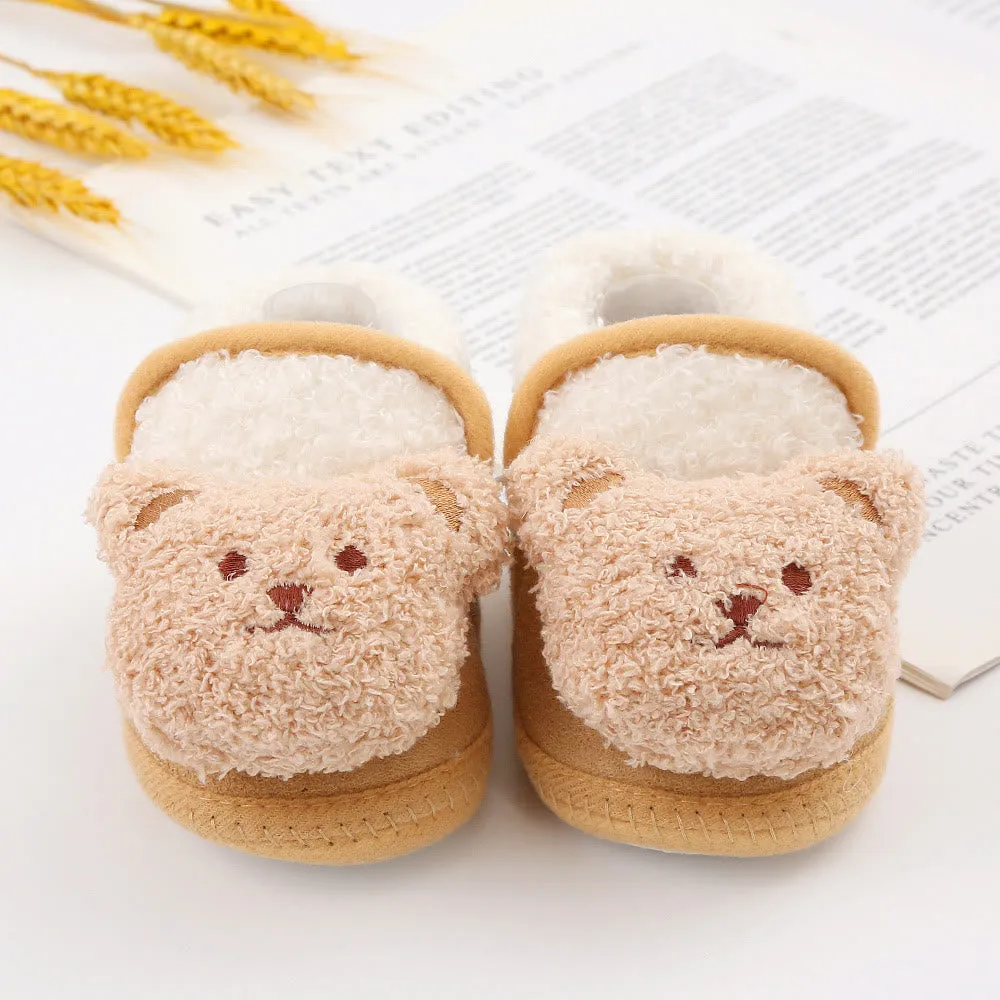 Baby 3D Bear Cute Snow Boots