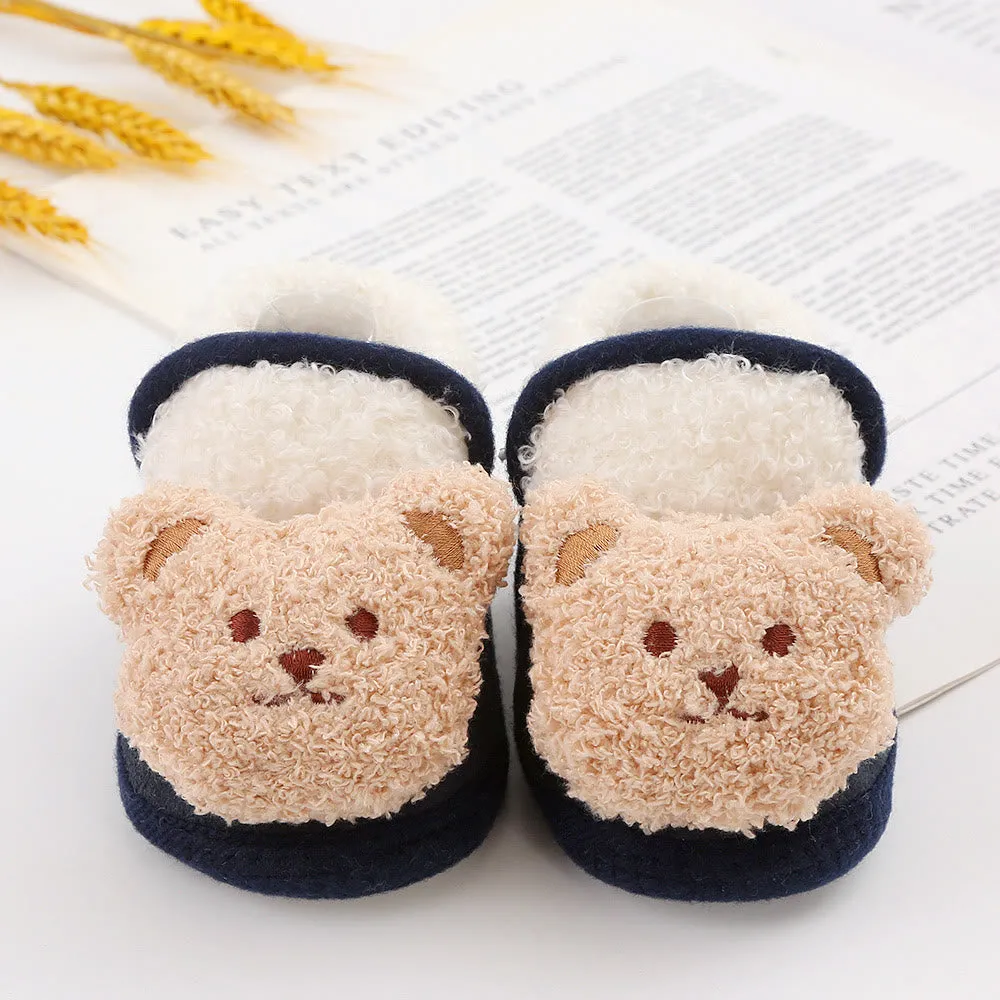 Baby 3D Bear Cute Snow Boots