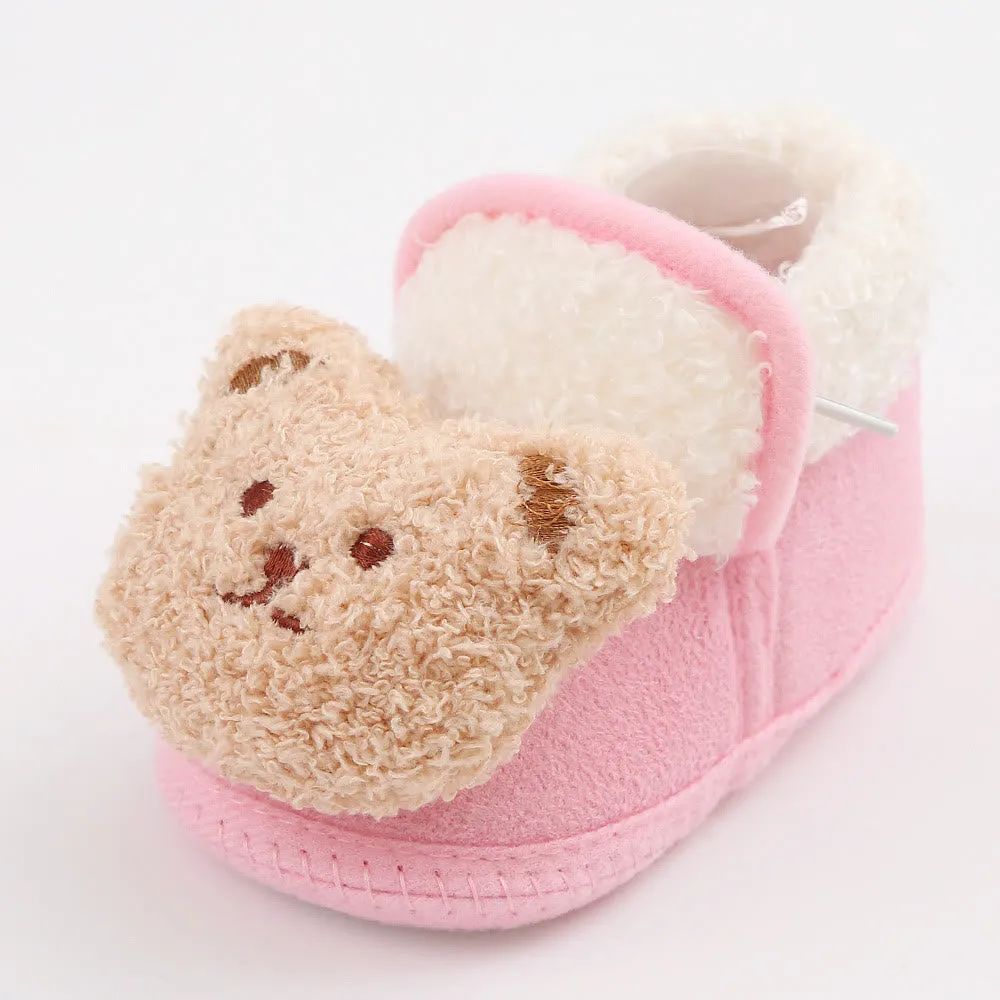 Baby 3D Bear Cute Snow Boots