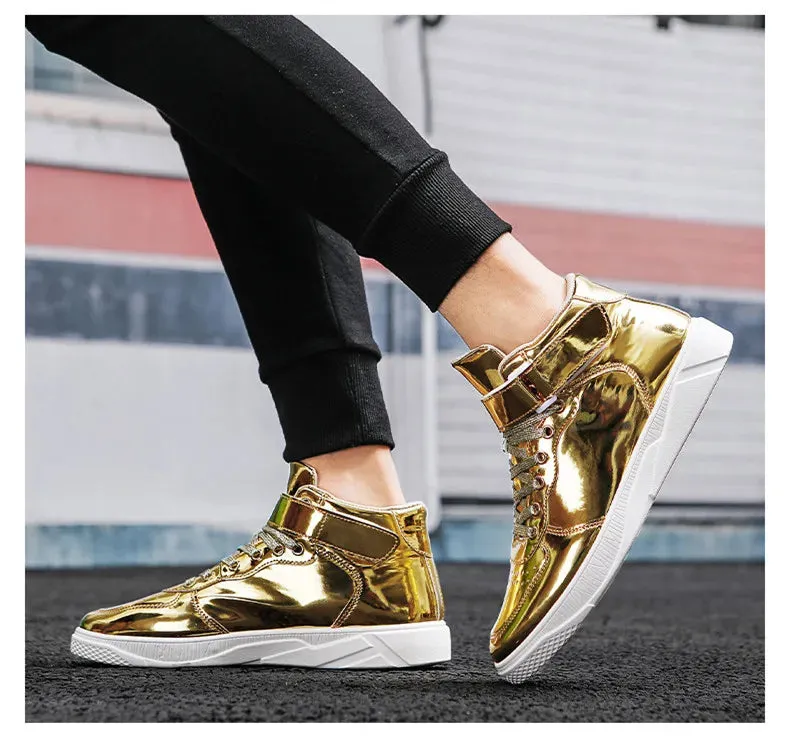 Classy chic high tops sneakers