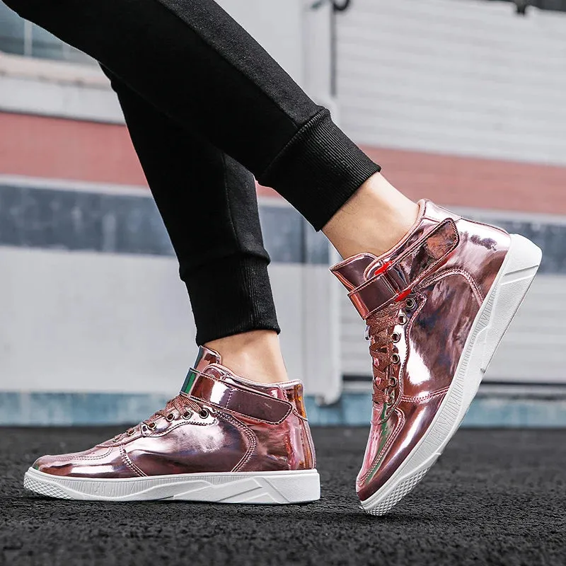 Classy chic high tops sneakers