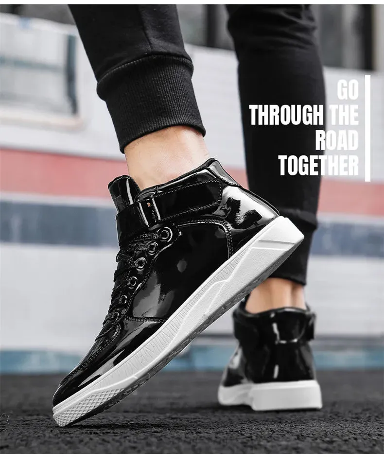 Classy chic high tops sneakers