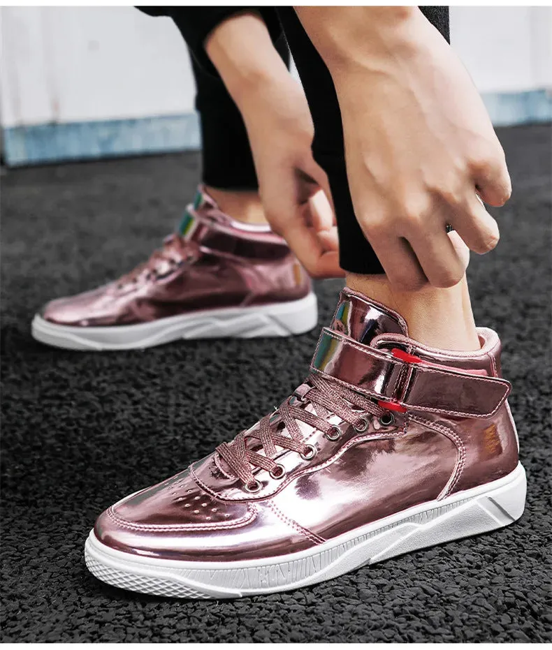Classy chic high tops sneakers