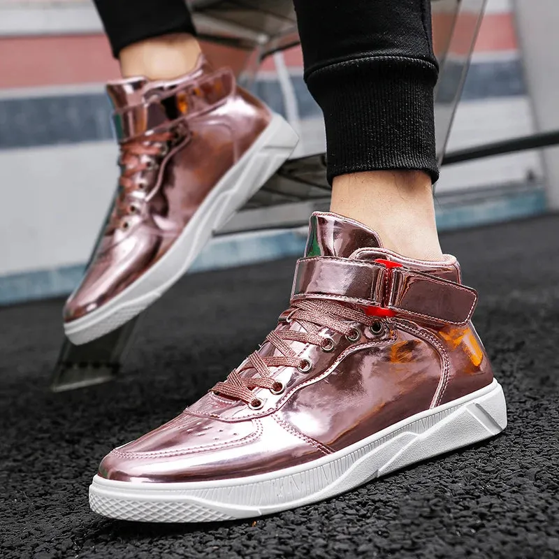 Classy chic high tops sneakers
