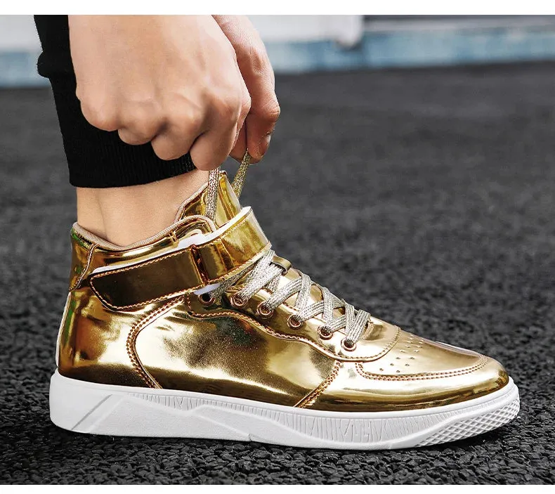 Classy chic high tops sneakers