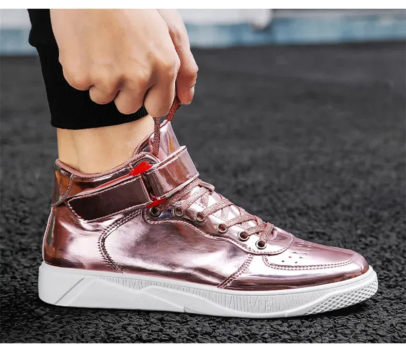 Classy chic high tops sneakers
