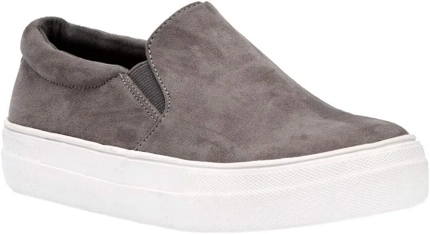 CUSHIONAIRE Women's Rhona Fashion Sneaker with  Memory Foam