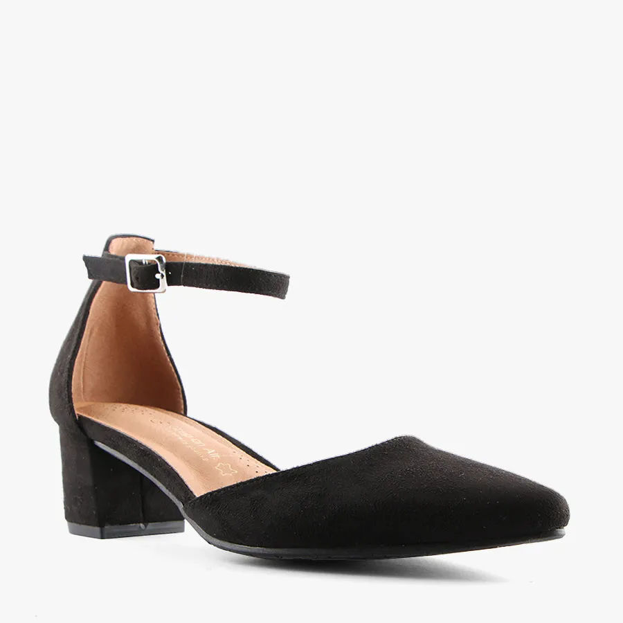 DUTY BLACK SUEDE