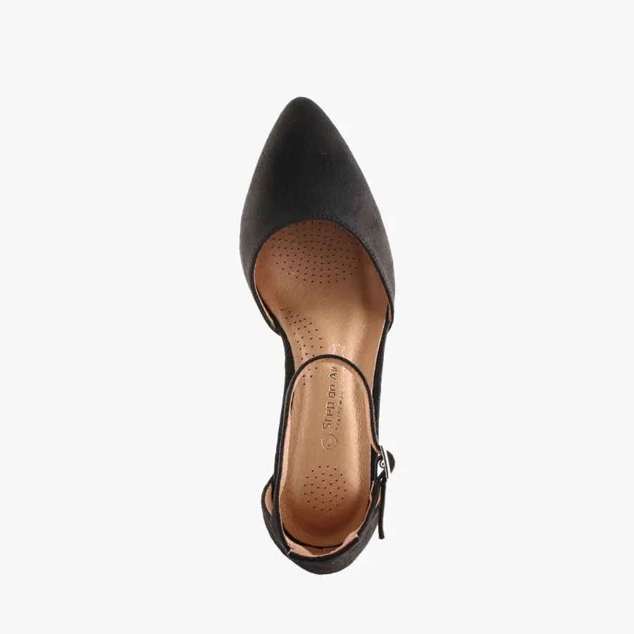 DUTY BLACK SUEDE
