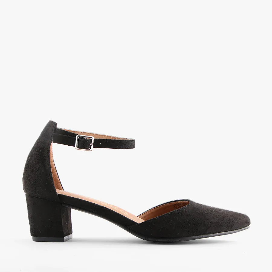 DUTY BLACK SUEDE
