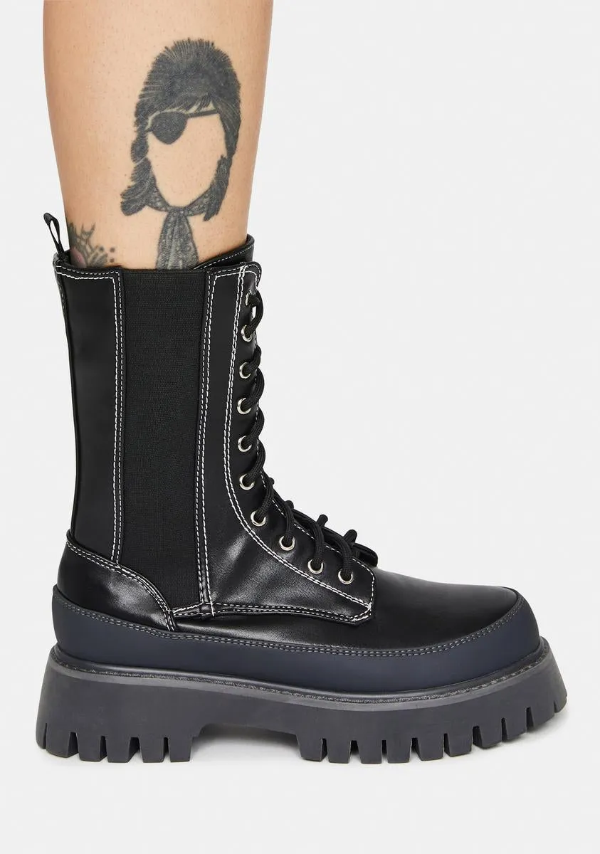 Dynasty Of Kree Combat Boots