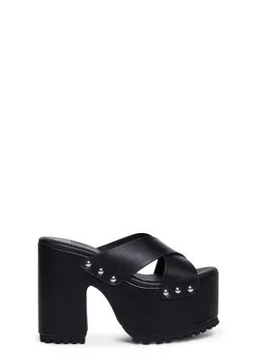 Eclipse Block Heels