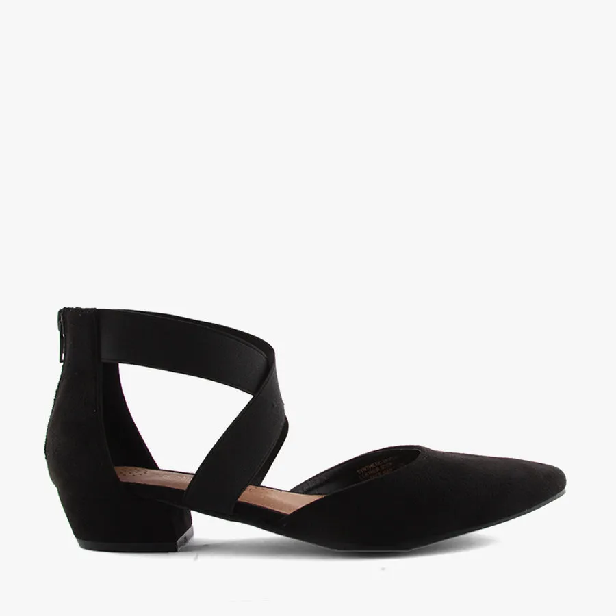 ELLA BLACK SUEDE