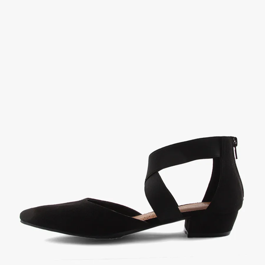 ELLA BLACK SUEDE