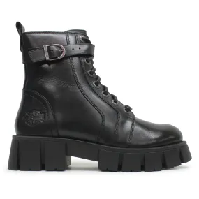 Harley Davidson UPLIFT BKLE Full Grain Leather Women's Ankle Boots