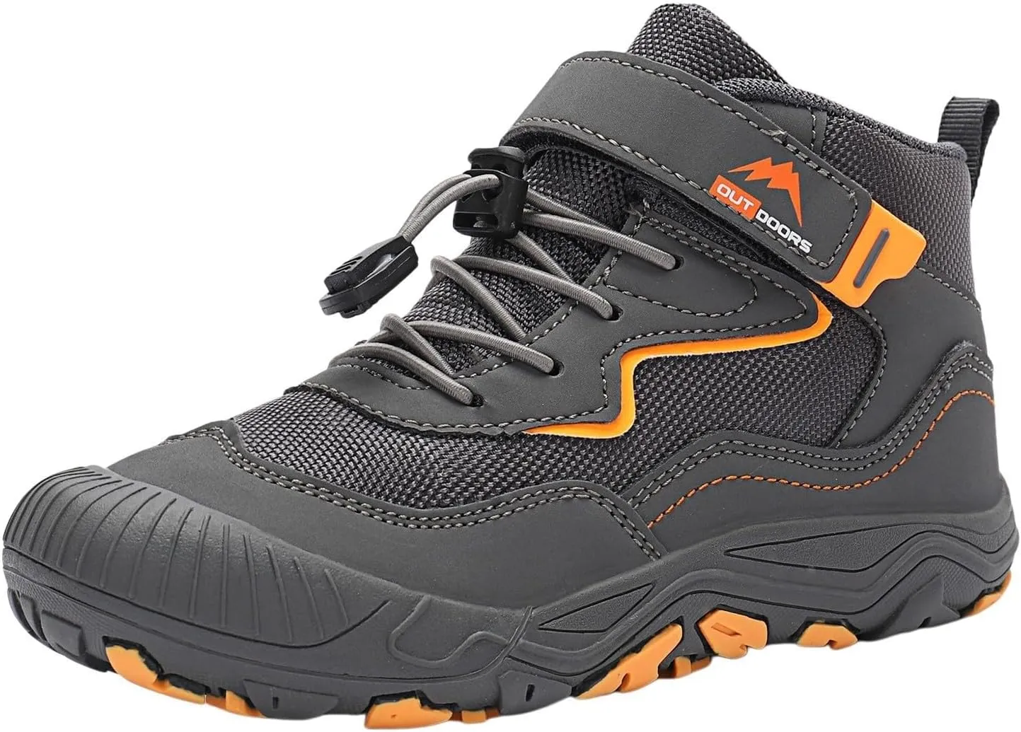 Lace-Up Open Toe Shoes For Childrens Kids Snow Boots Outdoor Sport Booties Fashion Breathable Rubber Boys Girls Sneaker