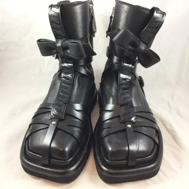 Louis Vuitton Square Pillow Flat Ankle Boots. Size 39