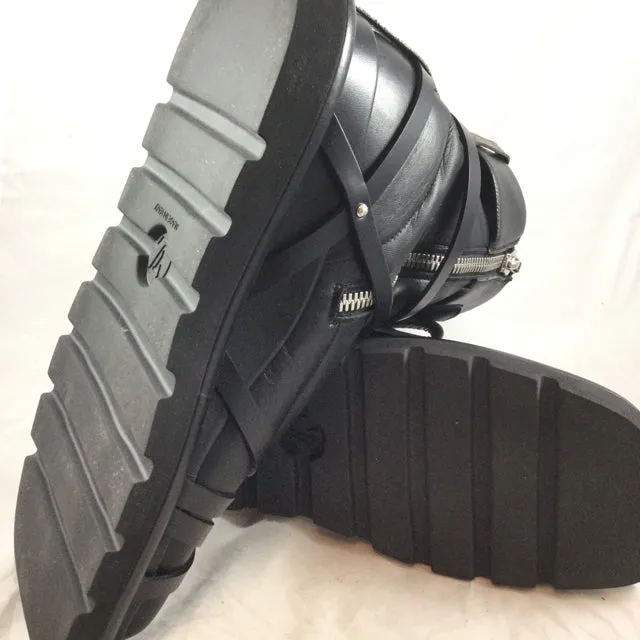 Louis Vuitton Square Pillow Flat Ankle Boots. Size 39