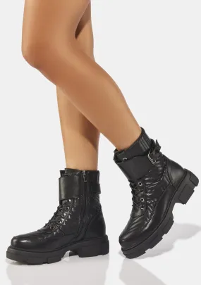 Marvelous Day Combat Boots