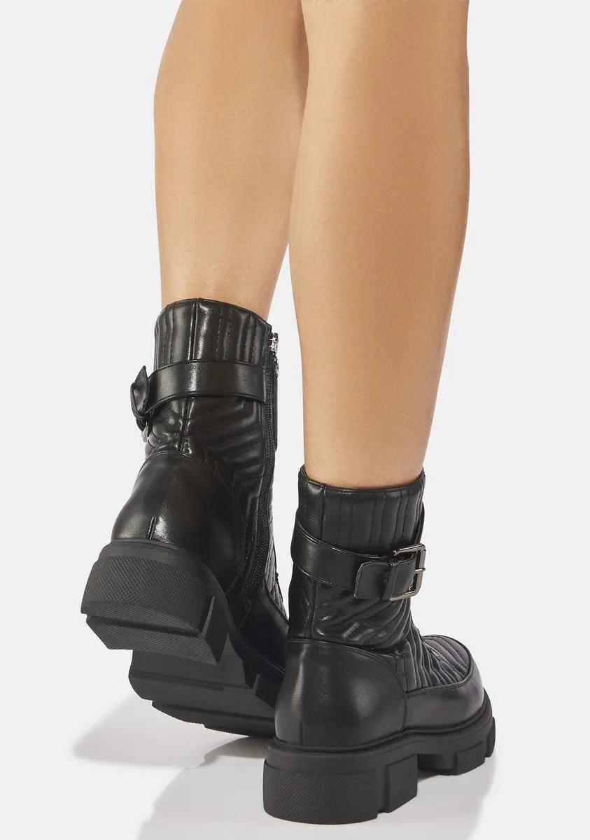 Marvelous Day Combat Boots