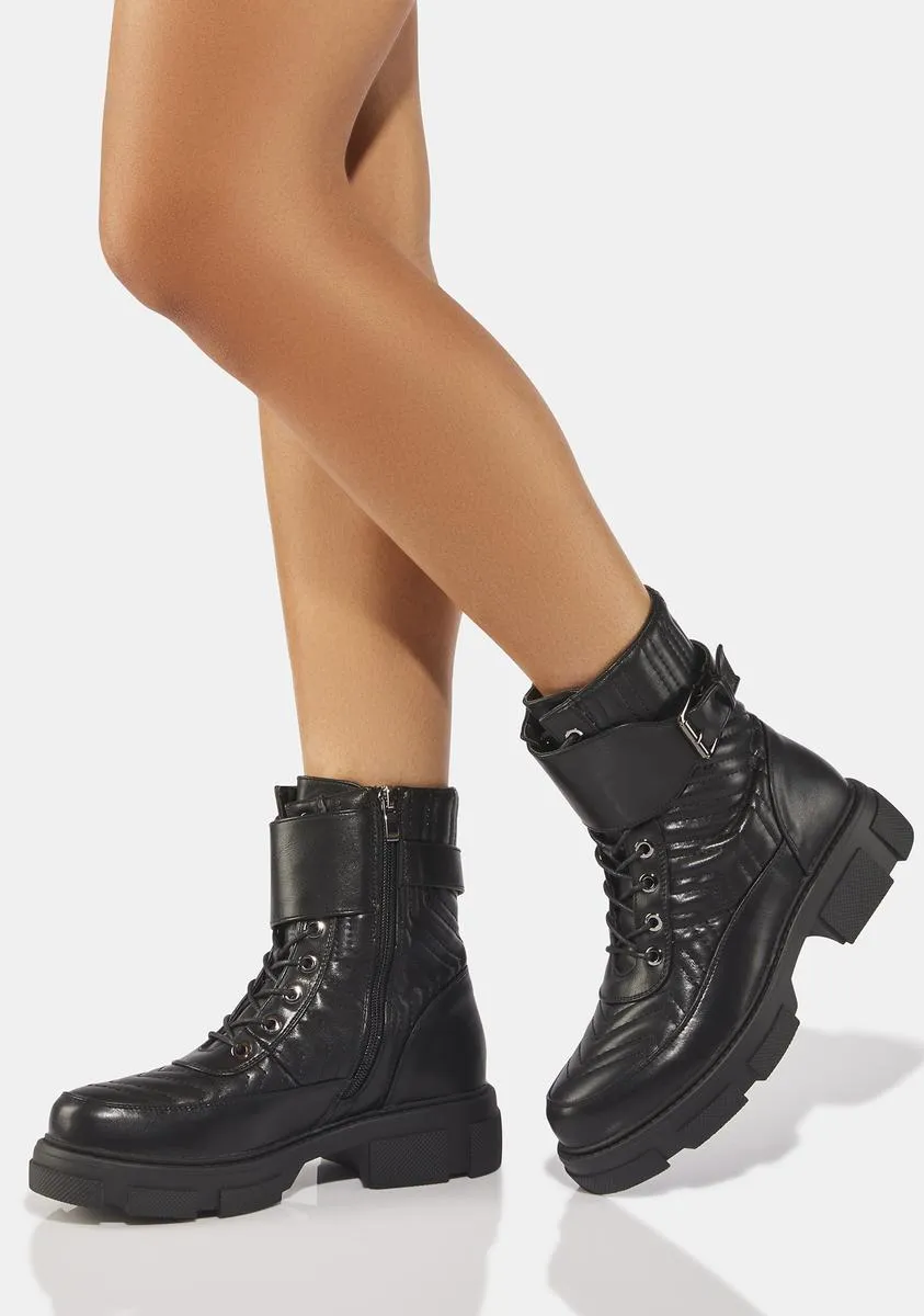 Marvelous Day Combat Boots
