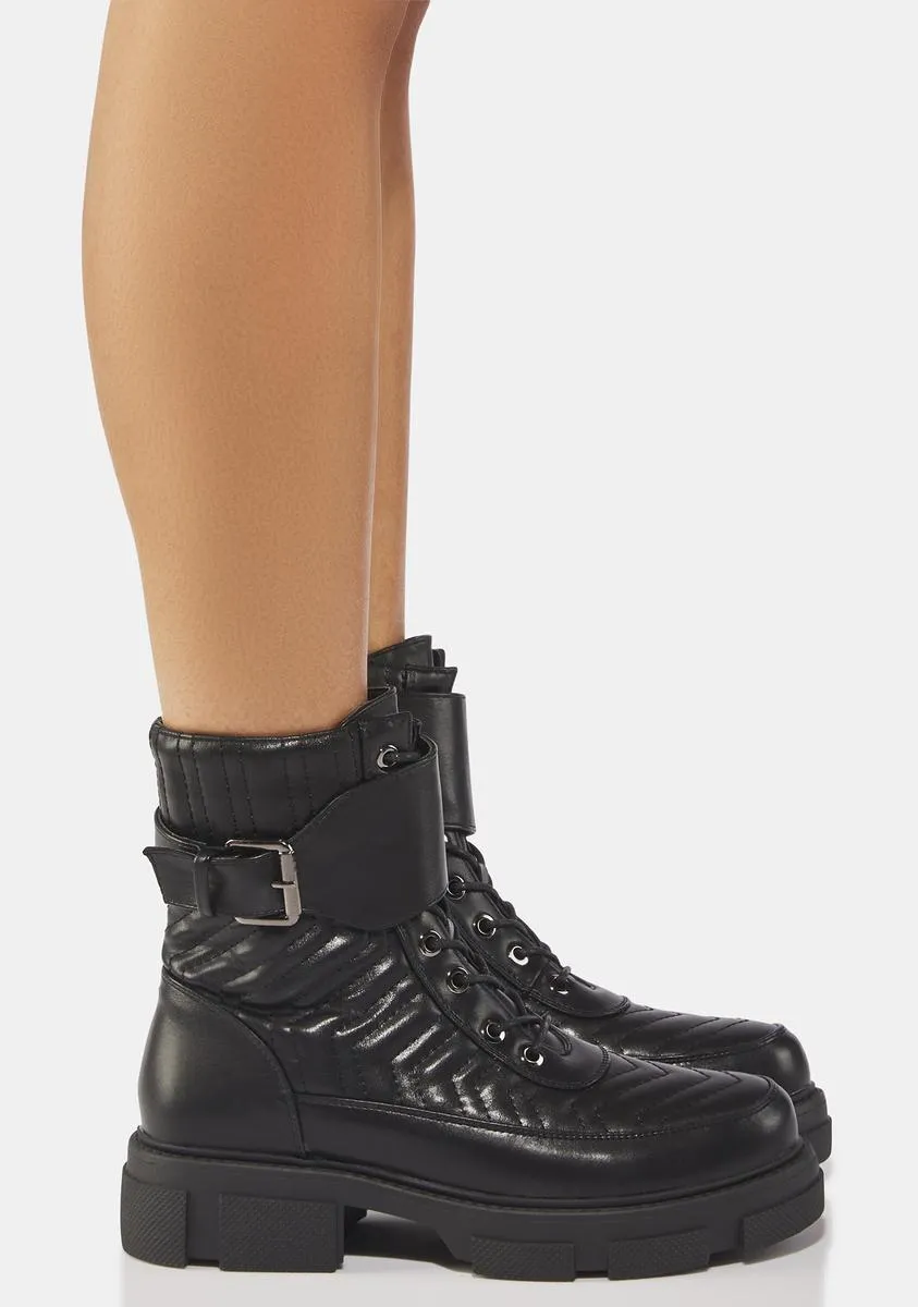 Marvelous Day Combat Boots