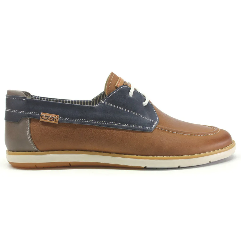 Pikolinos Jucar Calfskin Leather Men's Boat Shoes