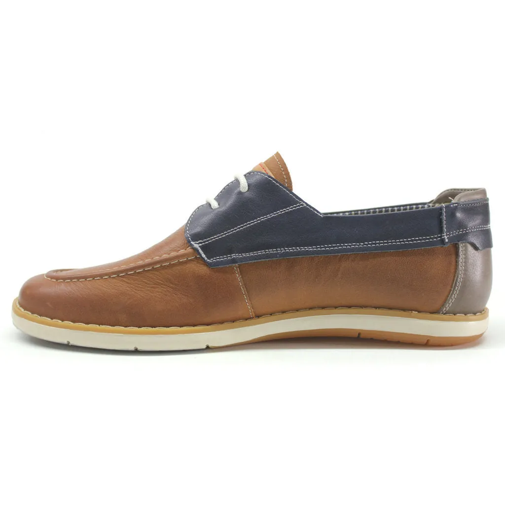 Pikolinos Jucar Calfskin Leather Men's Boat Shoes