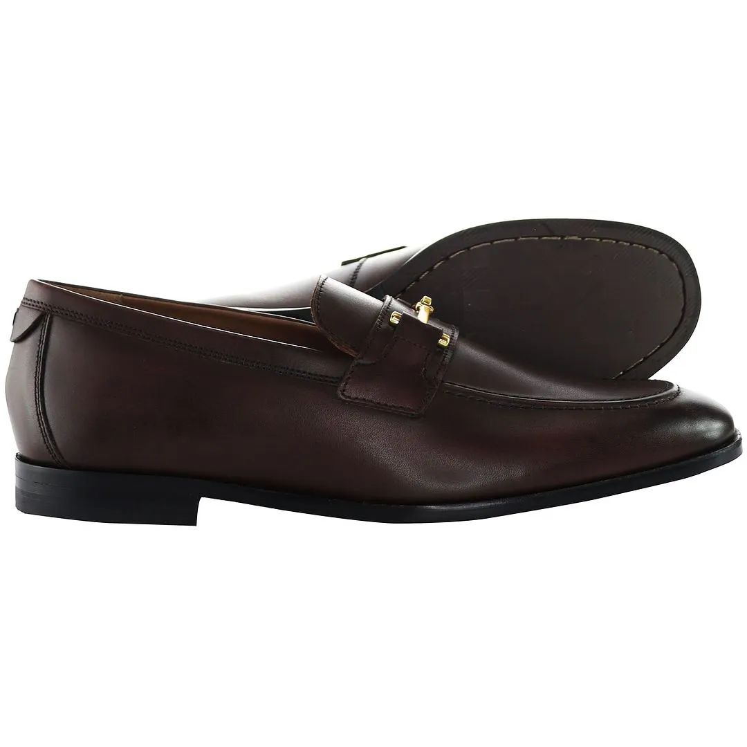 Ted Baker Romulos Snaffle Mens Brown Loafers