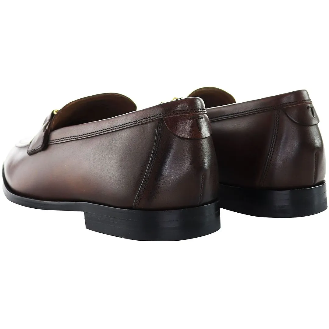 Ted Baker Romulos Snaffle Mens Brown Loafers