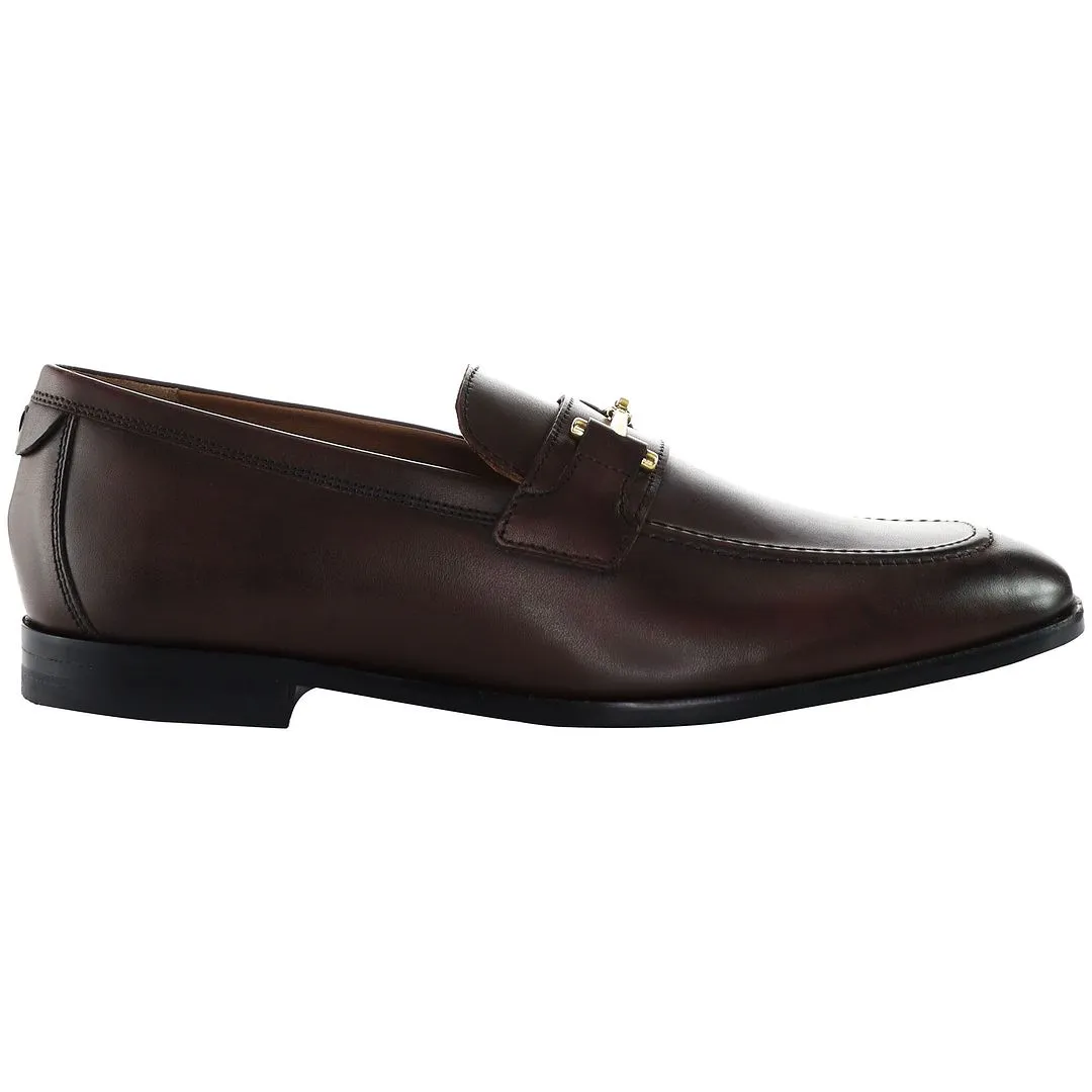 Ted Baker Romulos Snaffle Mens Brown Loafers