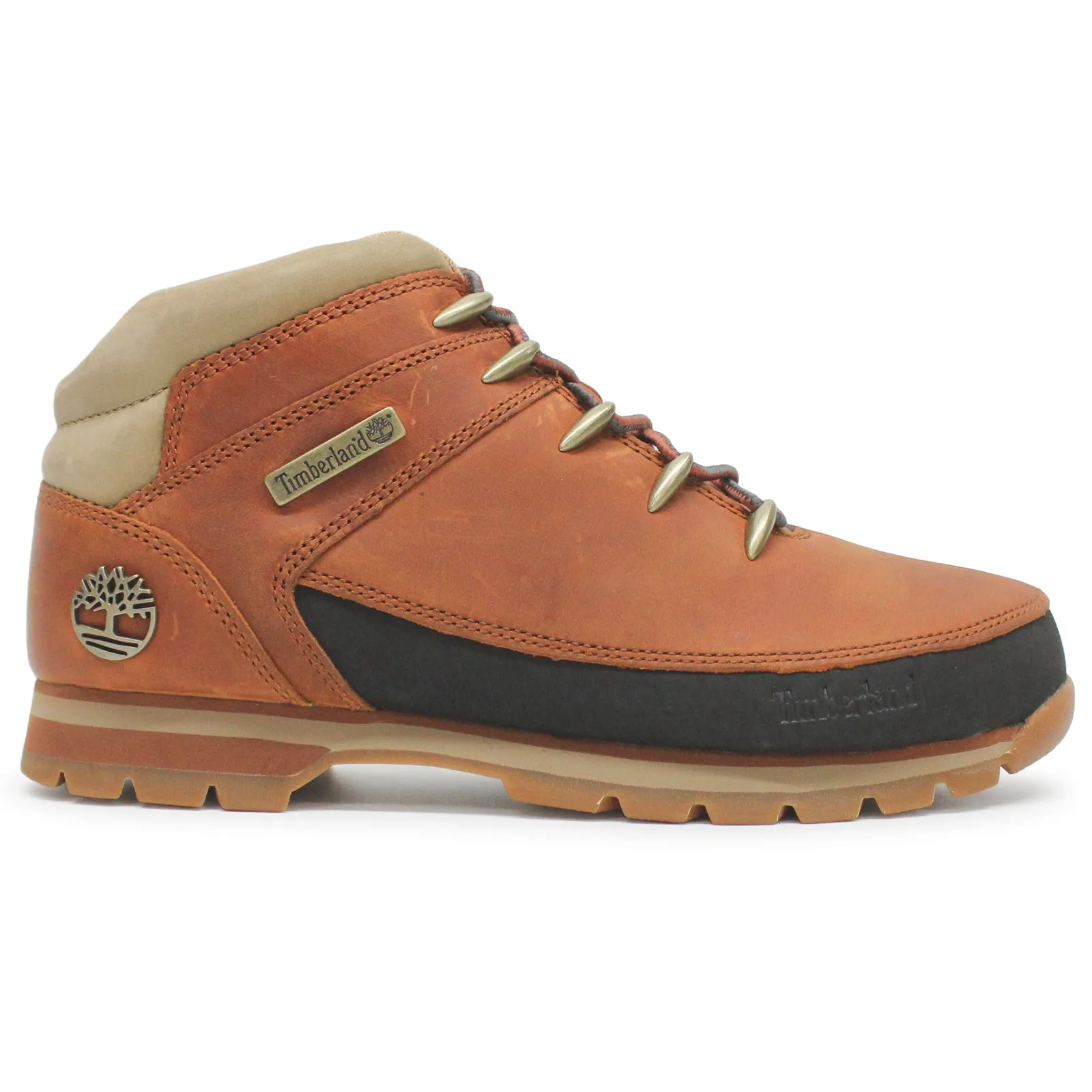 Timberland Euro Sprint Mid Full Grain Leather Men's Ankle Boots