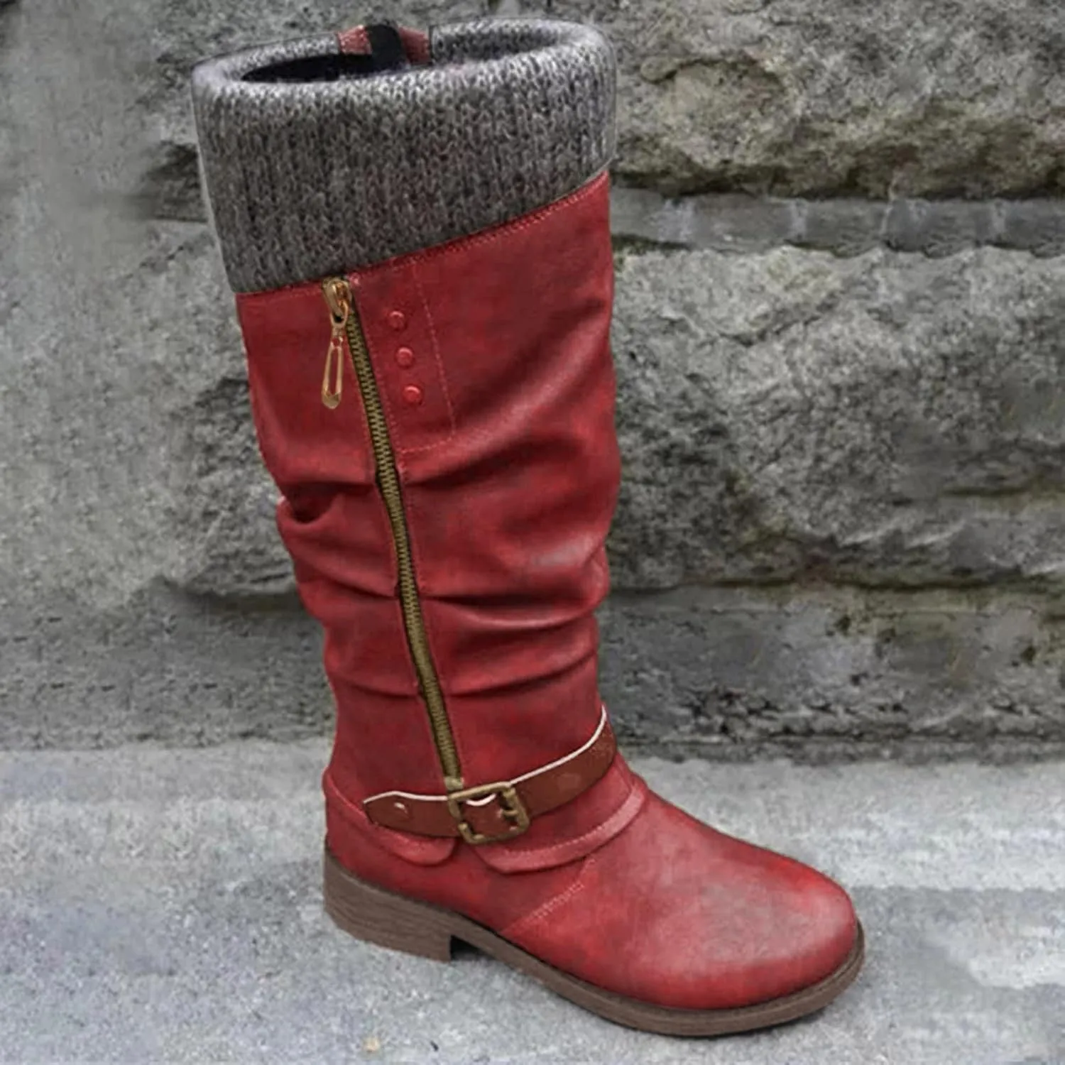White Cowgirl Boots Suede Zipper Thigh High Boots Low Heels Knee High Boots Over Knee Tall Long Bootie