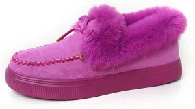 Winter Boots For Women Fashion Cotton Warm Fur Lined Snow Boots Comfortable Casual Fashion Trendy Fuzzy Loafers Shoes