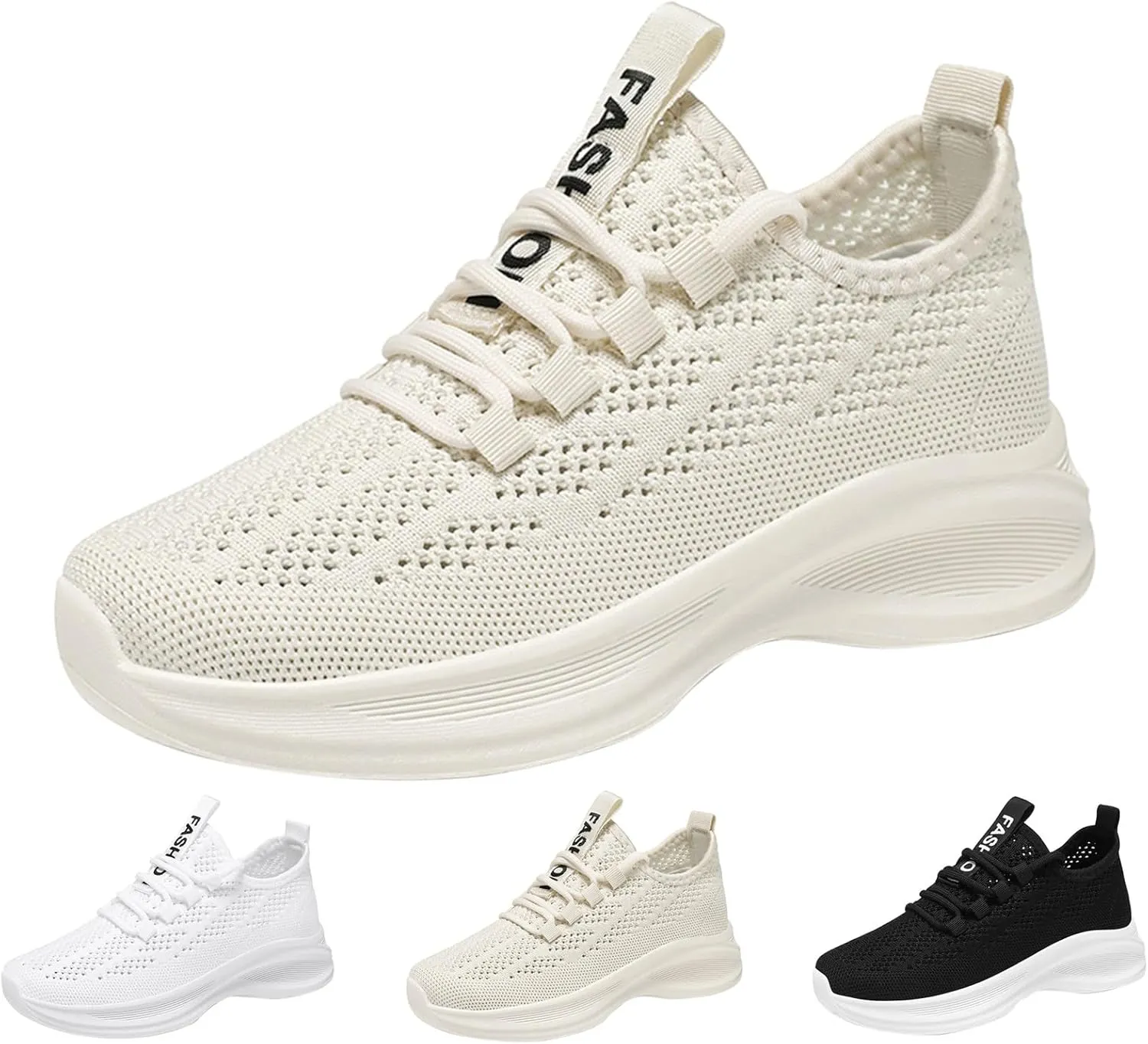 Women Walking Shoes Sock Sneakers Slip-On Breath Walking Shoes Women Jogging Men Casual Dress Shoes High Top Sneakers Steel Toe Tennis Shoe White Loafers
