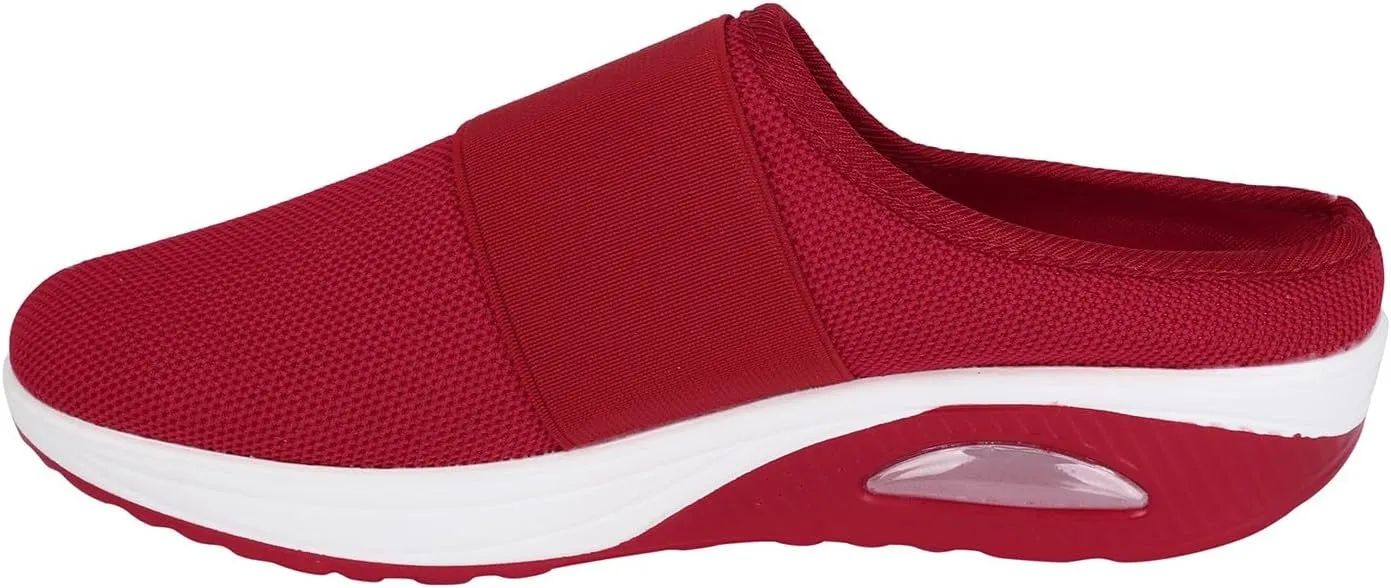 Women's Backless Walking Sneakers Summer Slip-on Running Shoes for Women Wide Dress Casual Shoes High Top Sneakers Black Tennis Shoe Loafers Casual Slip On
