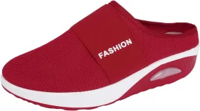 Women's Backless Walking Sneakers Summer Slip-on Running Shoes for Women Wide Dress Casual Shoes High Top Sneakers Black Tennis Shoe Loafers Casual Slip On