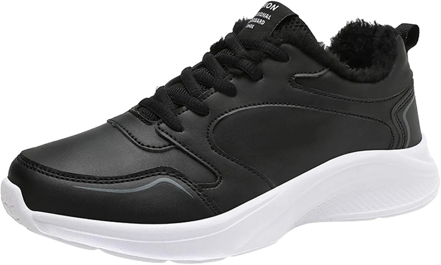 Women's Fleece Lined Warm Shoes Lightweight Lace Up Shoes Water Proof Insulated Winter Shoes Ankle Boots