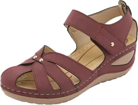Womens Memory Foam Slides Sandals Comfortable Barefoot Summer Casual Beach Fashion Lightweight Outdoor Walking Shoes Arch Support Orthopedic Shoes for Women